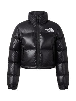 chaqueta acolchada corta · negro