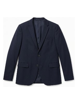 blazer de traje · azul marino