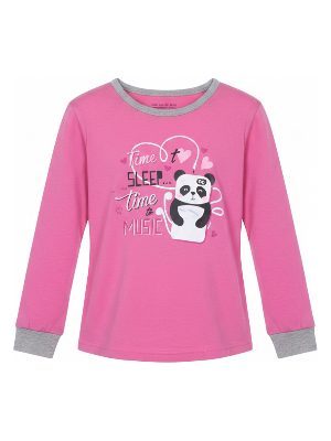 camiseta de manga larga · rosa