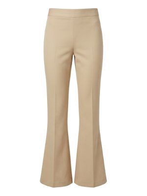 pantalones acampanados · beige
