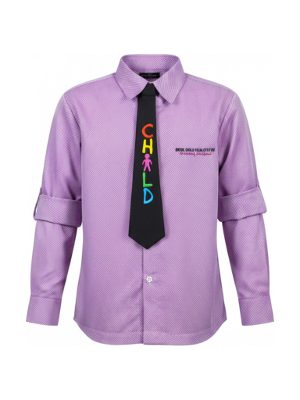 camisa de vestir · morado