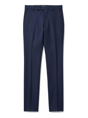 pantalones de traje · azul marino