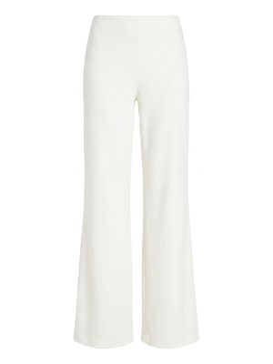 pantalones anchos · blanco