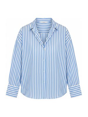 blusa de rayas · azul y blanco