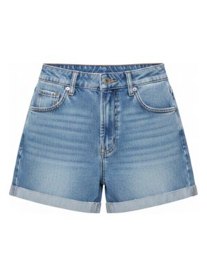 shorts de mezclilla · azul