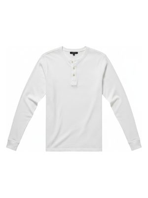 camiseta de manga larga · blanco