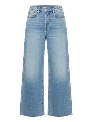 jeans anchos · azul claro