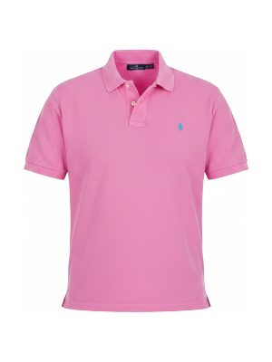 polo de manga corta · rosa