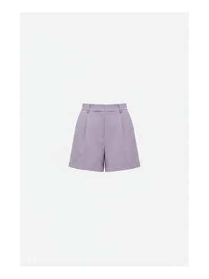 shorts de vestir · lila