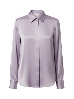 blusa de satén · lila