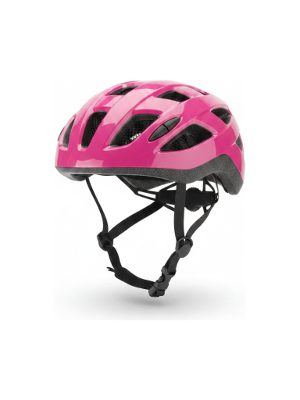 casco de bicicleta · rosa