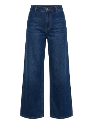 vaqueros anchos azules de mujer · azul