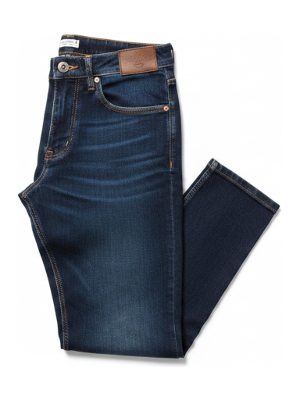 vaqueros ajustados · azul oscuro