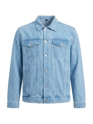 chaqueta vaquera · azul claro