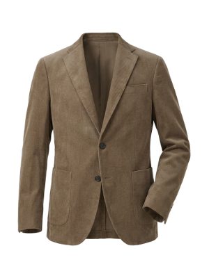 chaqueta de traje de pana · marrón