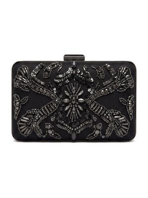 dark clutch handbag