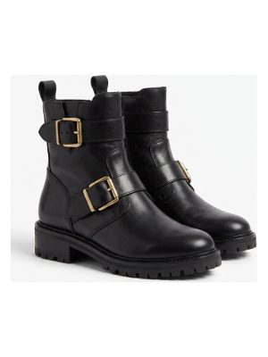 black biker boots