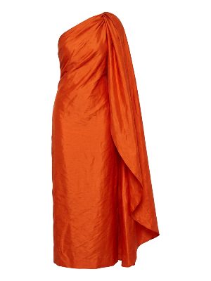 one-shoulder long dress