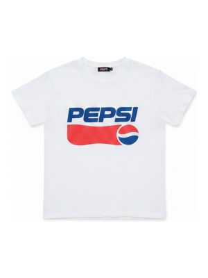 camiseta con logo de Pepsi · blanco