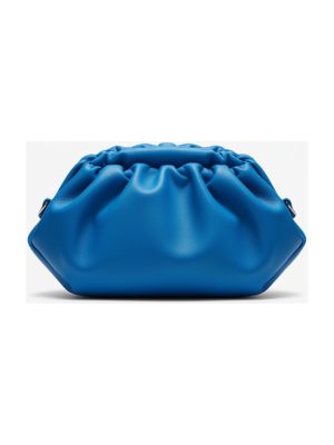 bolso de mano fruncido · azul