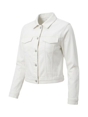 chaqueta corta · blanco
