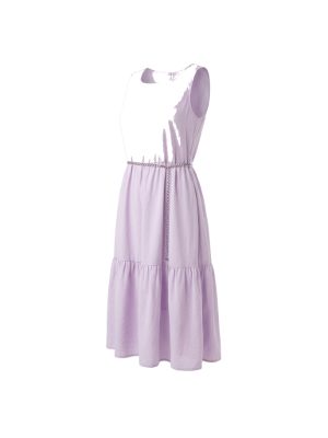 vestido midi · lila