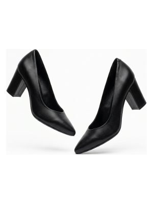 zapatos de tacón negro · negro