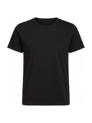 camiseta de manga corta · negro
