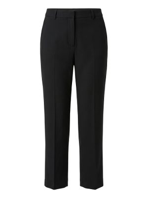 pantalón negro de traje tobillero · negro