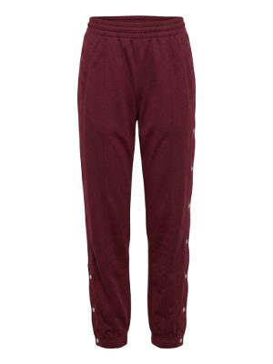 burgundy joggers