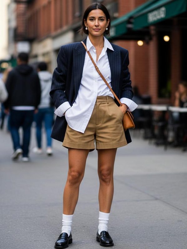 Effortless Chic: Stripes and Khaki for Every Day