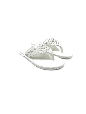 sandalias de tiras blancas · blanco