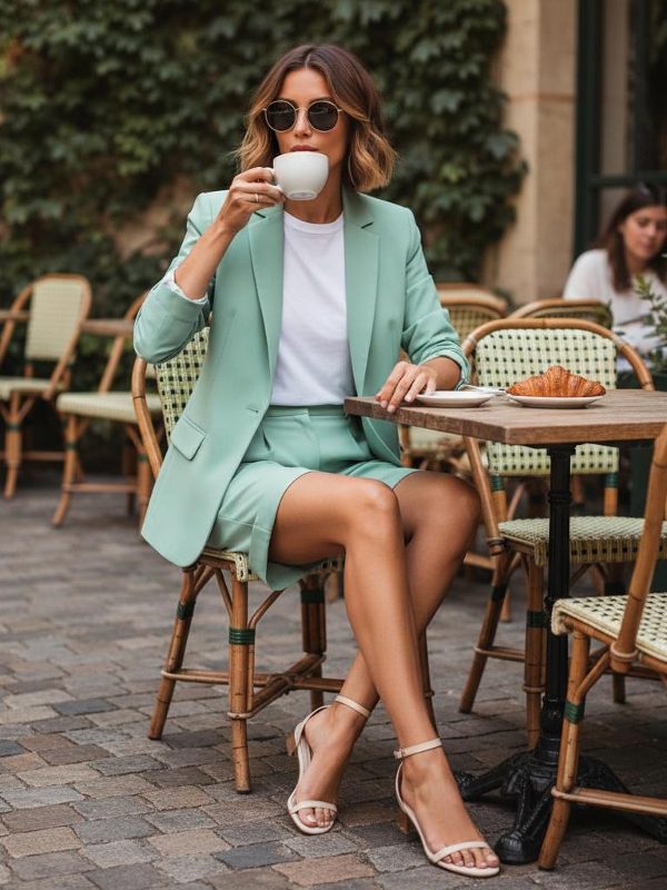 Mint Green Chic: Your Perfect Summer Suit