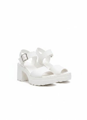 sandalias de plataforma con tacón grueso