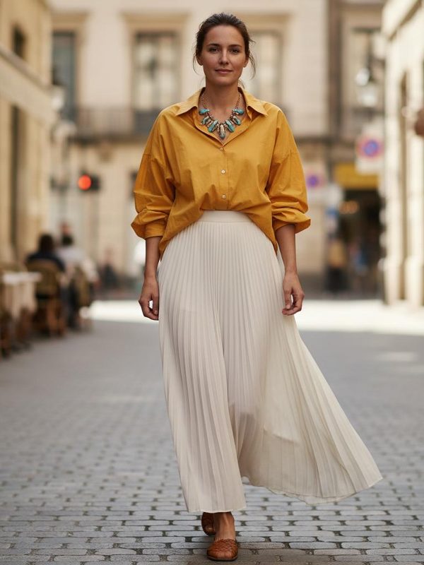 El Encanto Casual del Amarillo Mantequilla: Street Style de Primavera