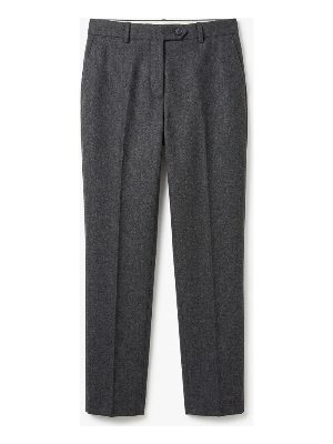 dark grey dress trousers
