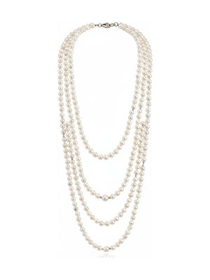 collar de perlas · blanco