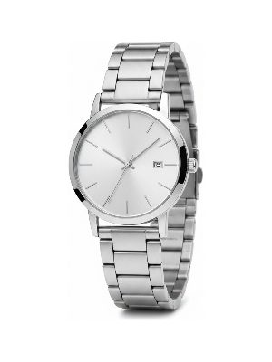 reloj de pulsera · plateado