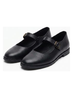zapatos planos oscuros · negro
