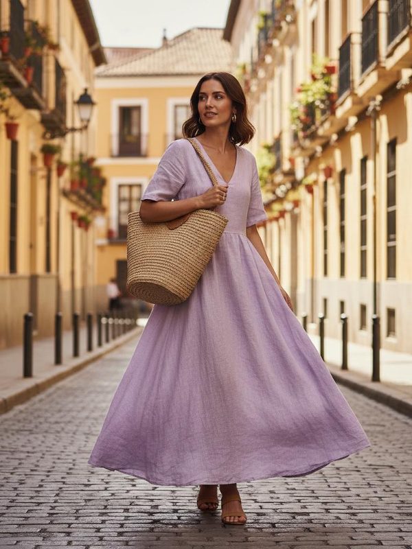 Madrid Strolls: Lavender Charm Under the Sun