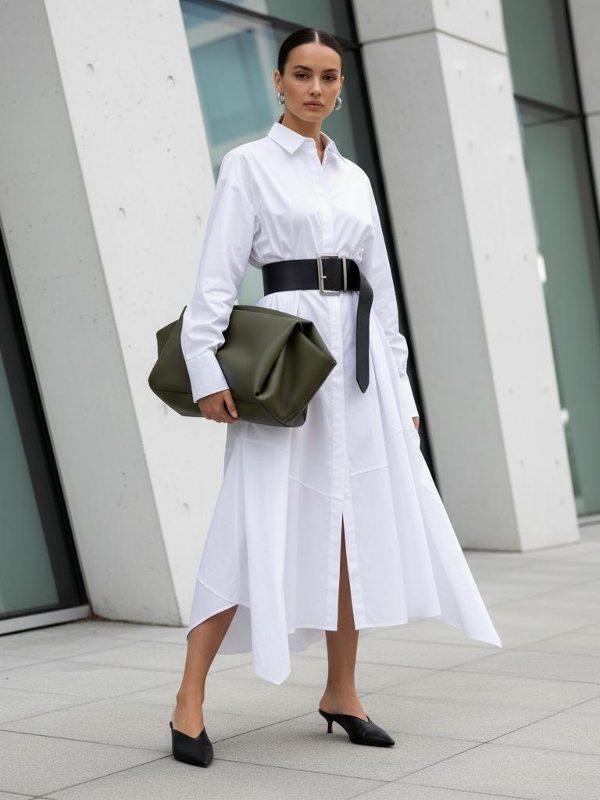 Deconstructed Shirt Dress: Effortless Spring/Summer Chic