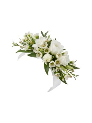 ramillete floral de muñeca
