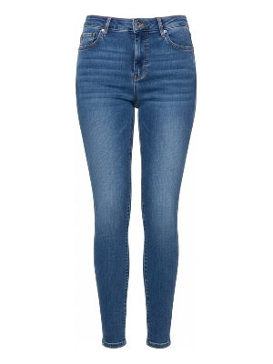 jeans ajustados · azul