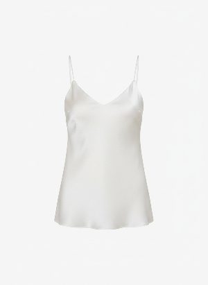 top de seda tipo camisola