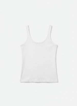 camiseta de tirantes blanca
