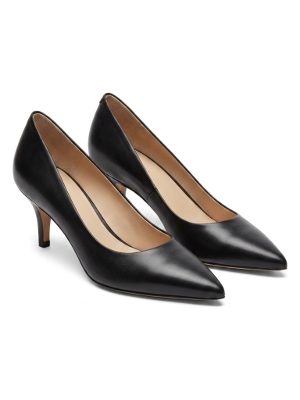 black kitten heels
