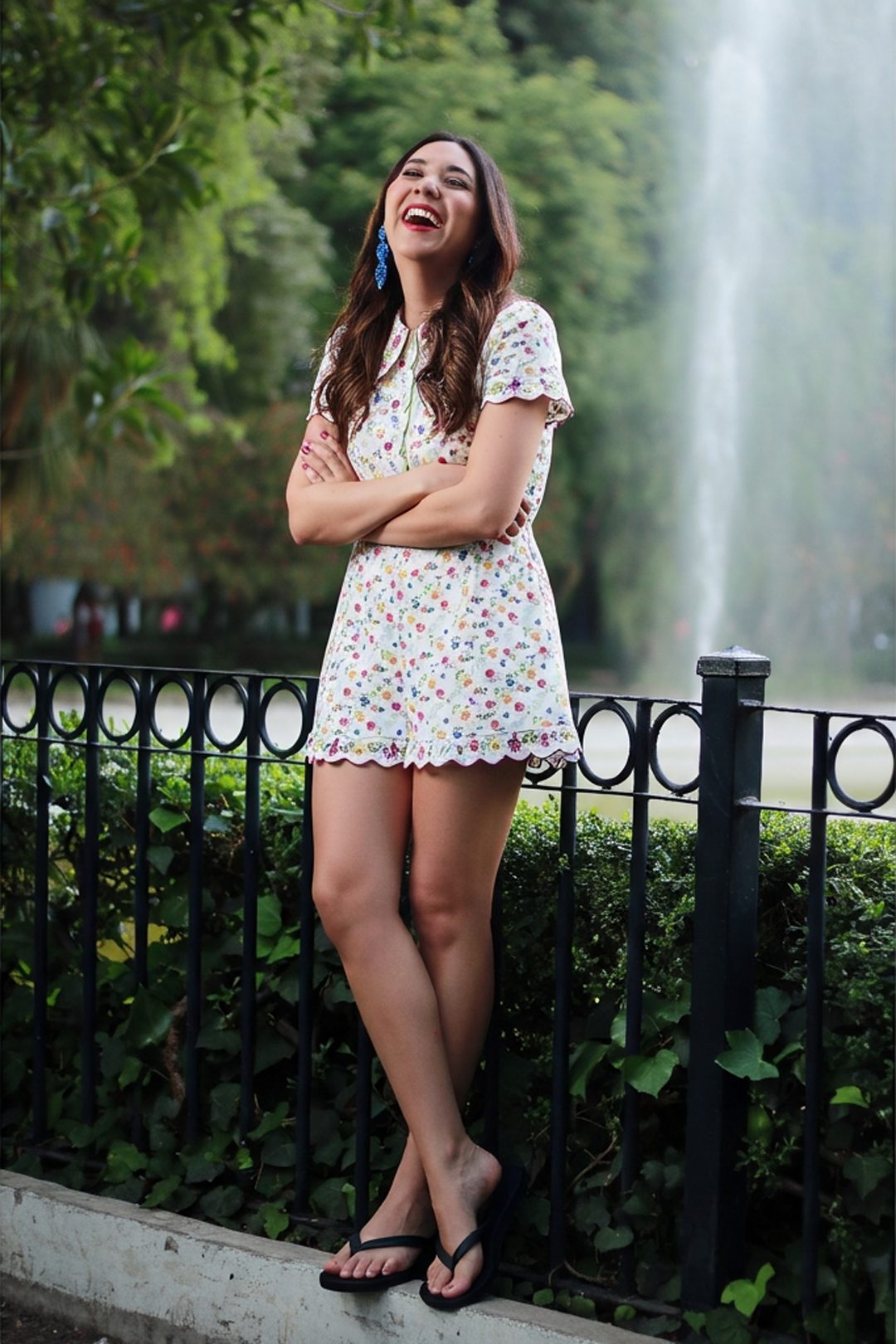¡Qué look tan fresco y encantador! · Outfit de Paulina Arredondo