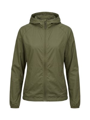 hooded windbreaker jacket