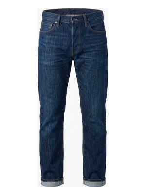 straight blue jeans