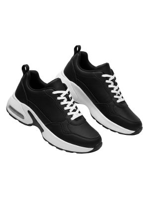 zapatillas deportivas · negro y blanco